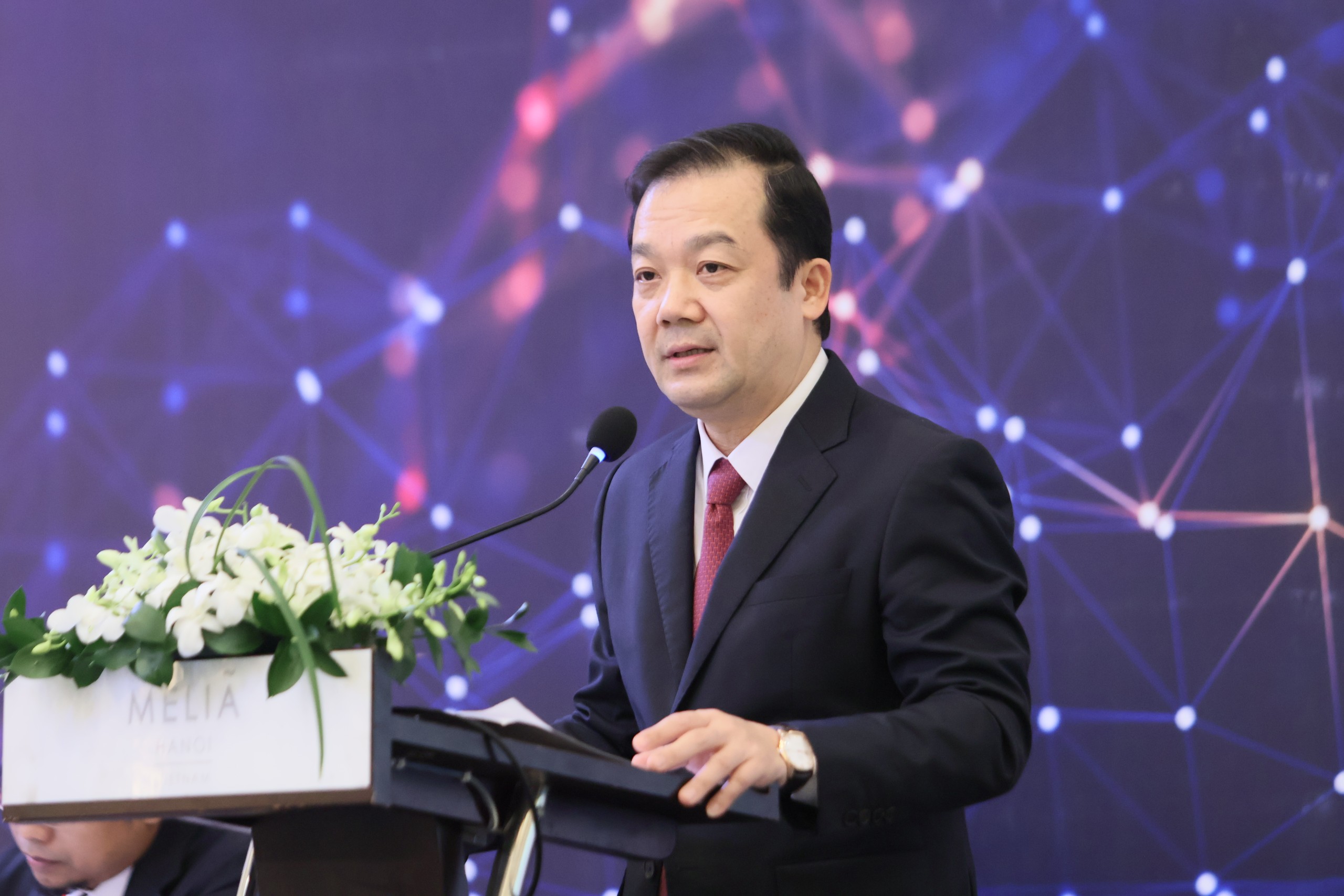 Thứ trưởng Bộ TT&TT Phạm Đức Long phát biểu khai mạc Hội nghị