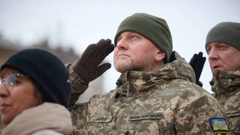 Tổng Tư lệnh các Lực lượng Vũ trang Ukraine - Tướng Valery Zaluzhny 