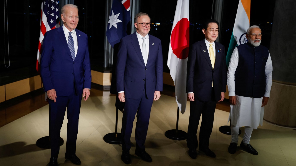 Lãnh đạo các nước thành viên nhóm Bộ Tứ bao gồm Mỹ, Nhật Bản, Australia và Ấn Độ đã gặp nhau ngày 20/5 bên lề thượng đỉnh G7 tại Nhật Bản. Các bên đã ra tuyên bố chung cam kết thúc đẩy một Ấn Độ Dương-Thái Bình Dương tự do và rộng mở.
