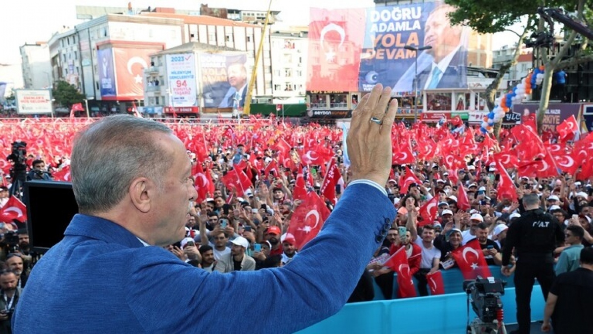 Thổ Nhĩ Kỳ bước vào vòng hai cuộc bầu cử Tổng thống (Ảnh: RT)