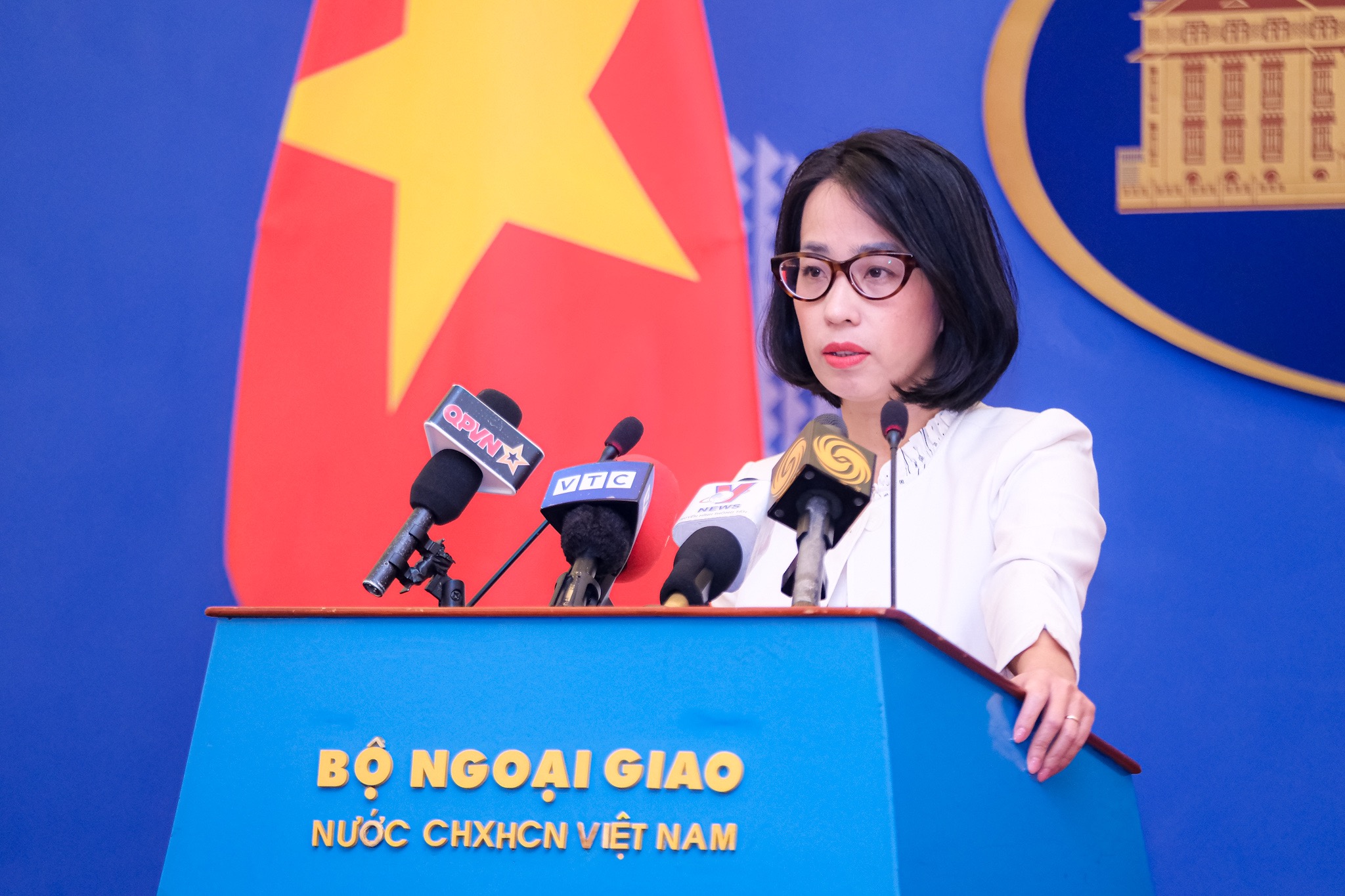Phó Phát Ngôn Bộ Ngoại giao Việt Nam Phạm Thu Hằng