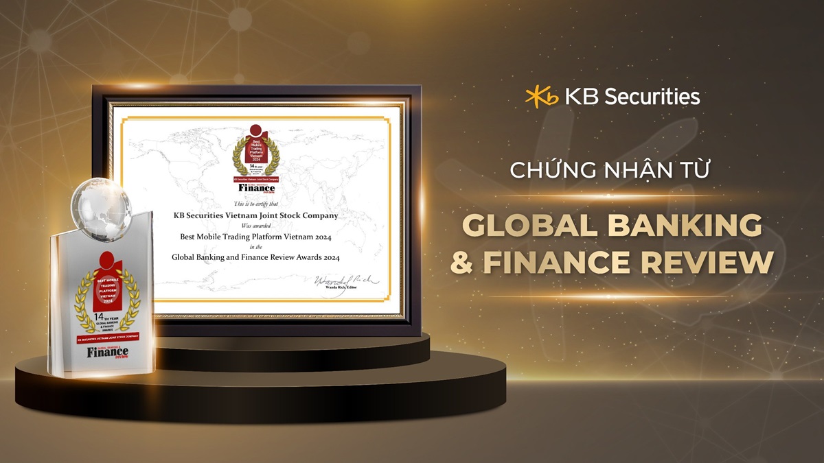 Giải thưởng được trao bởi Global Banking & Finance Review - Tạp chí uy tín hàng đầu thế giới