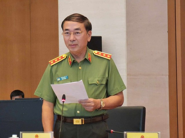 Thượng tướng Trần Quốc Tỏ điều hành hoạt động của Bộ Công an