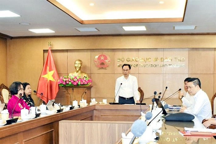 Thứ trưởng Hoàng Minh Sơn chủ trì Hội thảo tại điểm cầu Bộ GDĐT