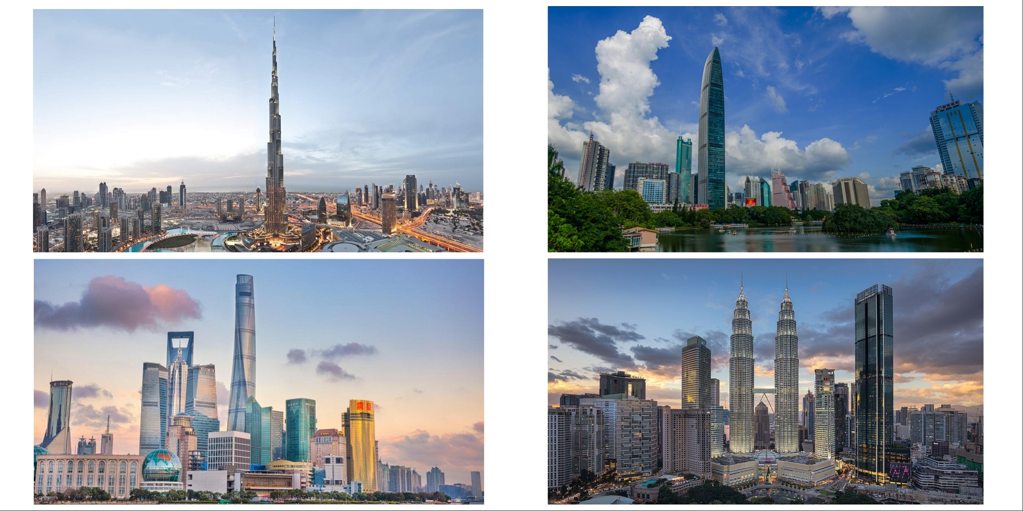 Các tòa tháp trở thành biểu tượng cấp quốc gia và thế giới do 4 tên tuổi hàng đầu thế giới thiết kế.