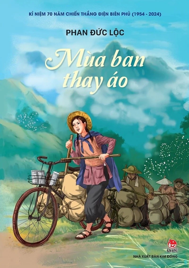 Truyện dài Mùa ban thay áo là góc nhìn của người trẻ về Chiến dịch Điện Biên Phủ năm xưa. Ảnh: Kim Đồng.