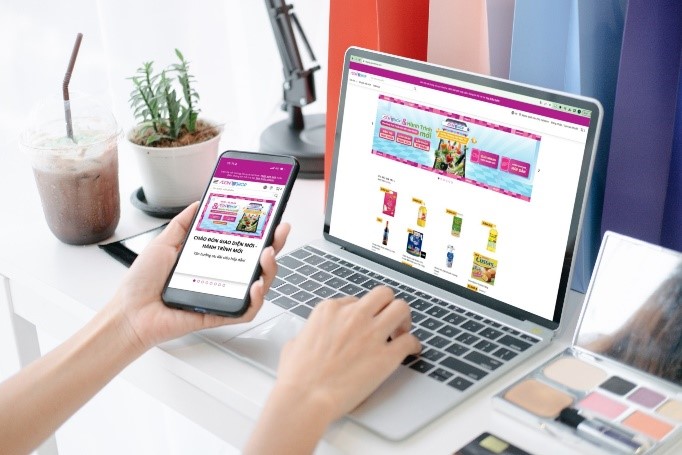 AEON tiếp tục hoàn thiện kênh thương mại điện tử và hệ thống tích điểm chung mang đến tiện lợi cho khách hàng