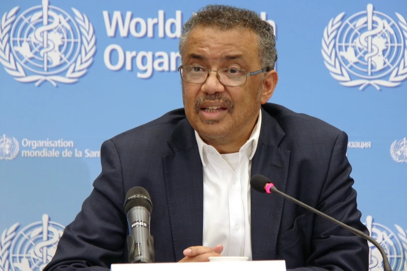 Tổng Giám đốc Tổ chức Y tế Thế giới (WHO) Tedros Adhanom Ghebreyesus.