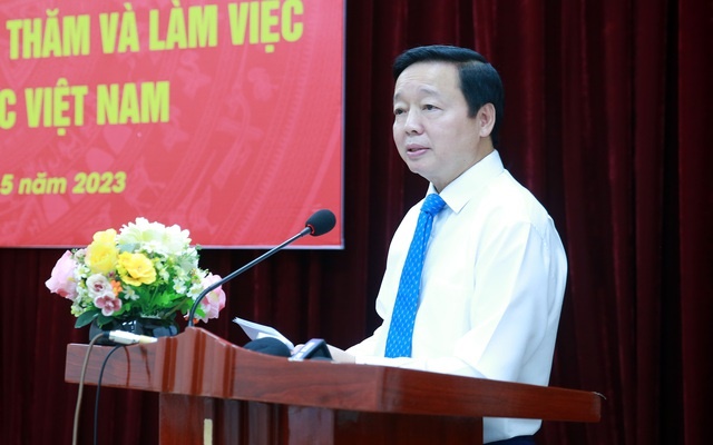 Phó Thủ tướng Trần Hồng Hà làm việc với Hội Khuyến học Việt Nam