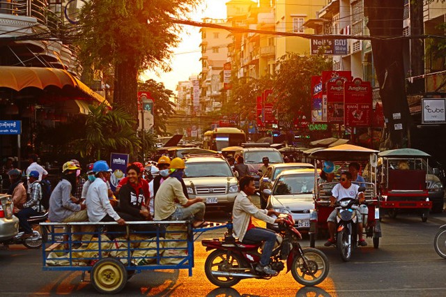 Phnom Penh đang ngày càng phát triển. Ảnh: Istock.