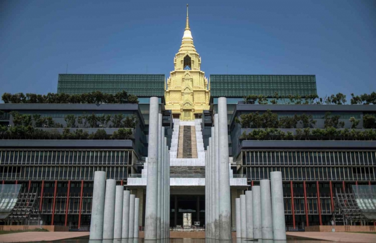 Tòa nhà Quốc hội Thái Lan ở Thủ đô Bangkok. Nguồn: AFP