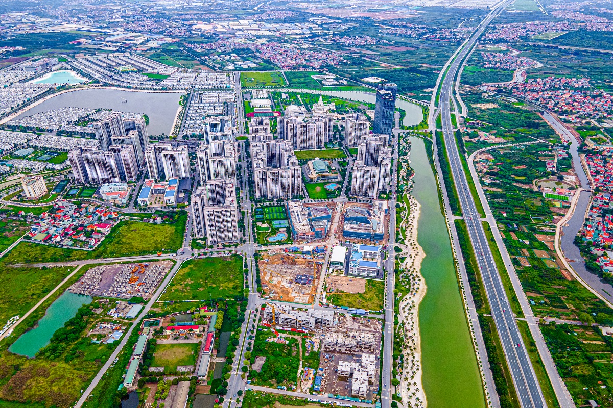 Hiện nay, Gia Lâm - một huyện phía Đông Hà Nội đã đạt 28/31 tiêu chí để lên quận, và sẽ sớm “về đích trong 2023