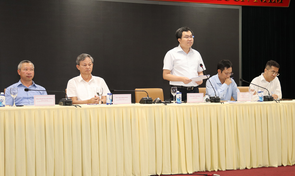 Ông Trần Việt Hòa – Cục trưởng Cục Điều tiết Điện lực chia sẻ tại cuộc họp báo