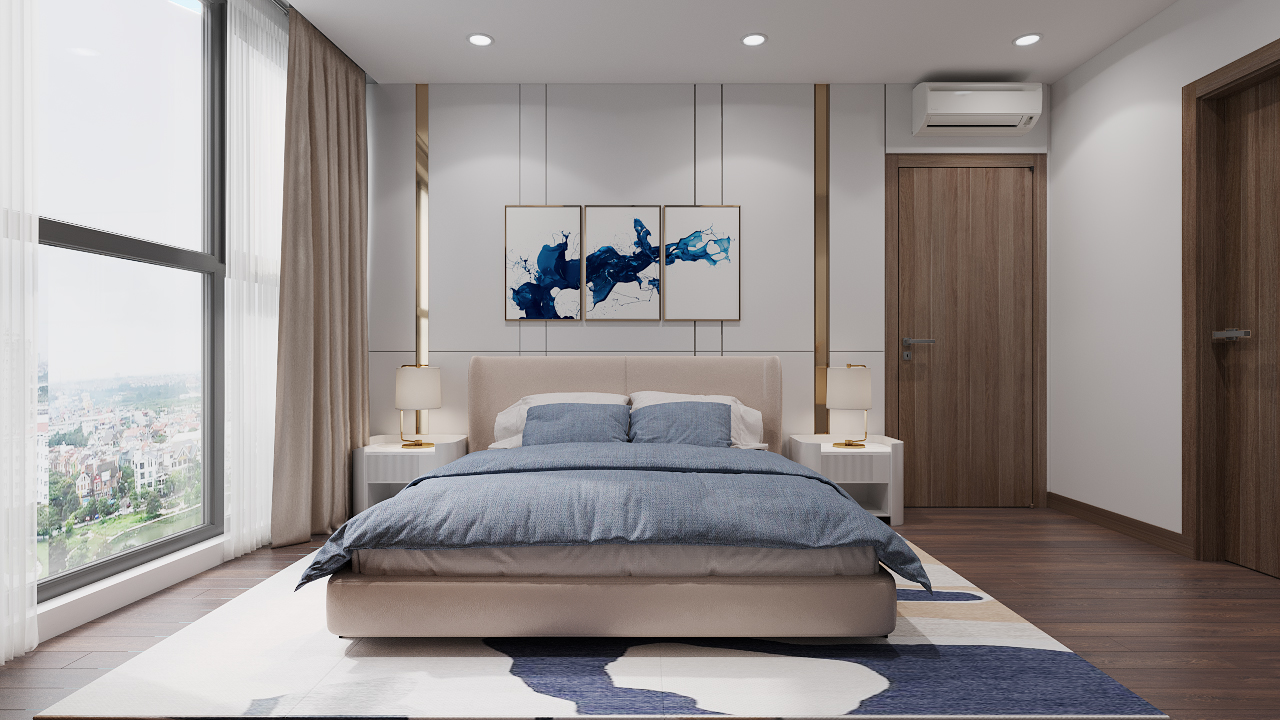Phòng ngủ đảm bảo chất lượng cao cấp như tại các khách sạn hàng đầu