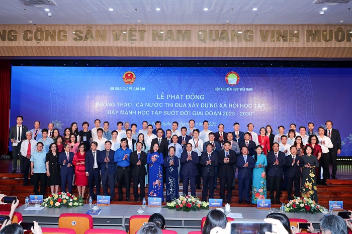 Thủ tướng Phạm Minh Chính và các đại biểu dự Lễ phát động