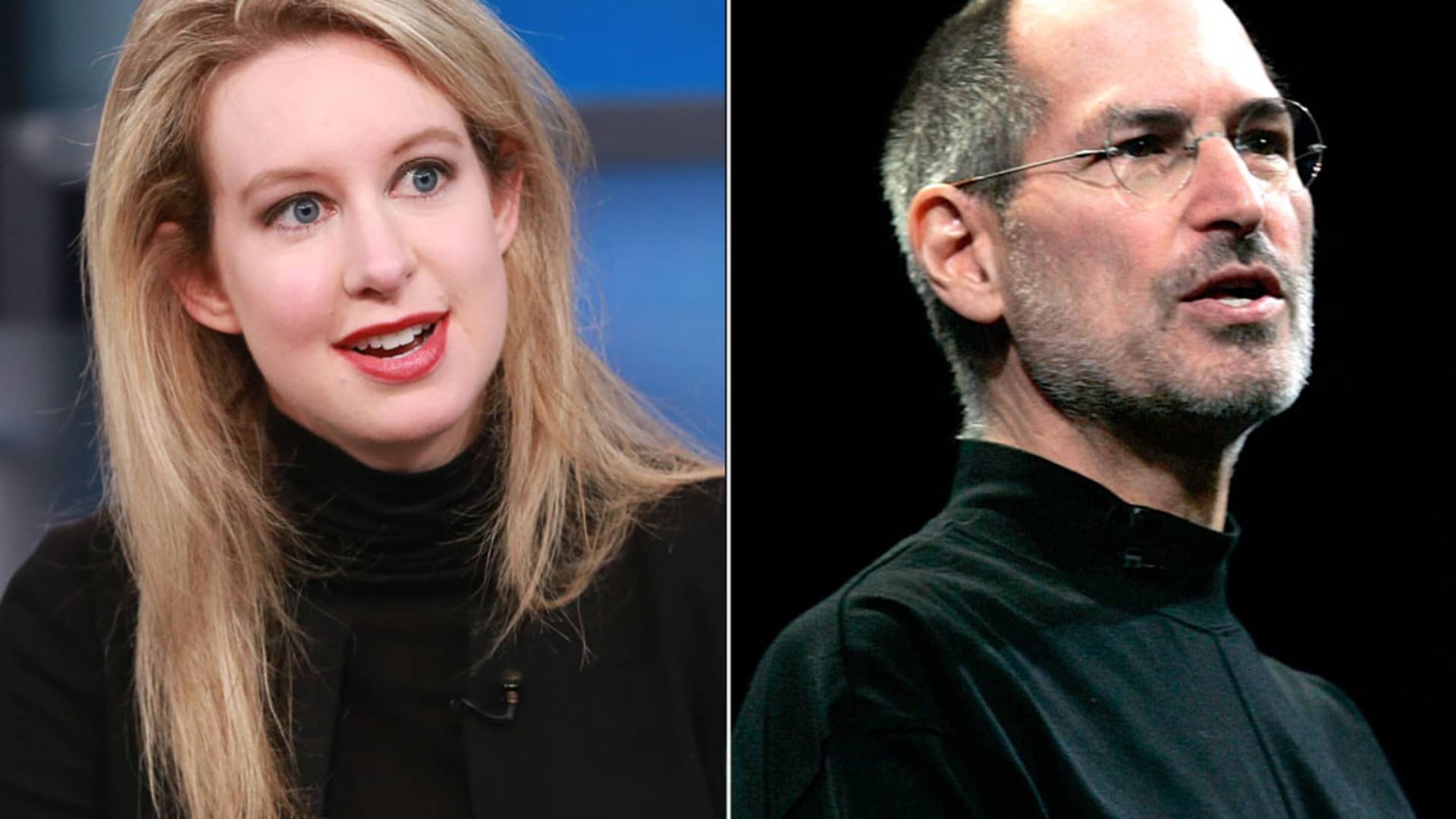 Holmes từng được miêu tả là phiên bản nữ của nhà sáng lập Apple - Steve Jobs. 
