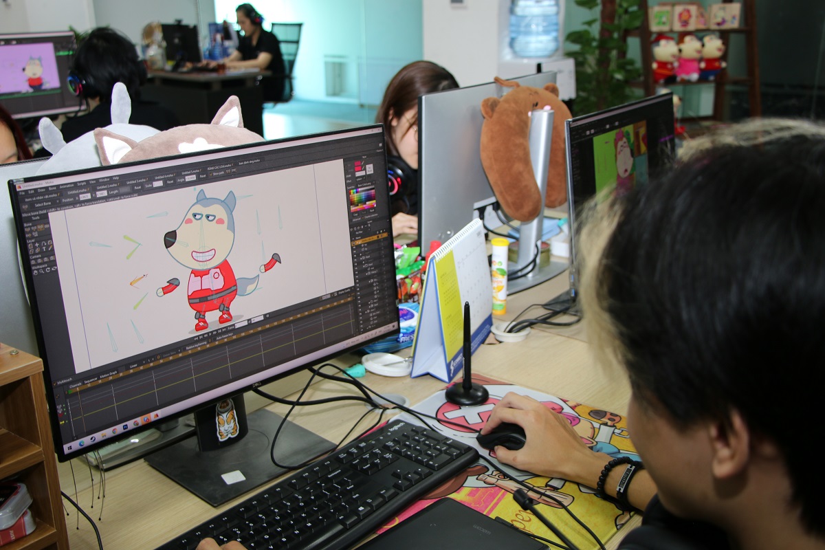 Phim hoạt hình Wolfoo được sản xuất bởi đội ngũ nhân sự người Việt