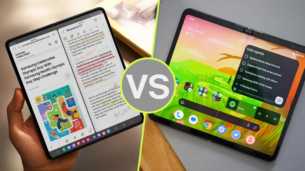 Samsung Galaxy Z Fold 5 so với Google Pixel Fold: Điện thoại giá 1.799 USD nào tốt hơn?