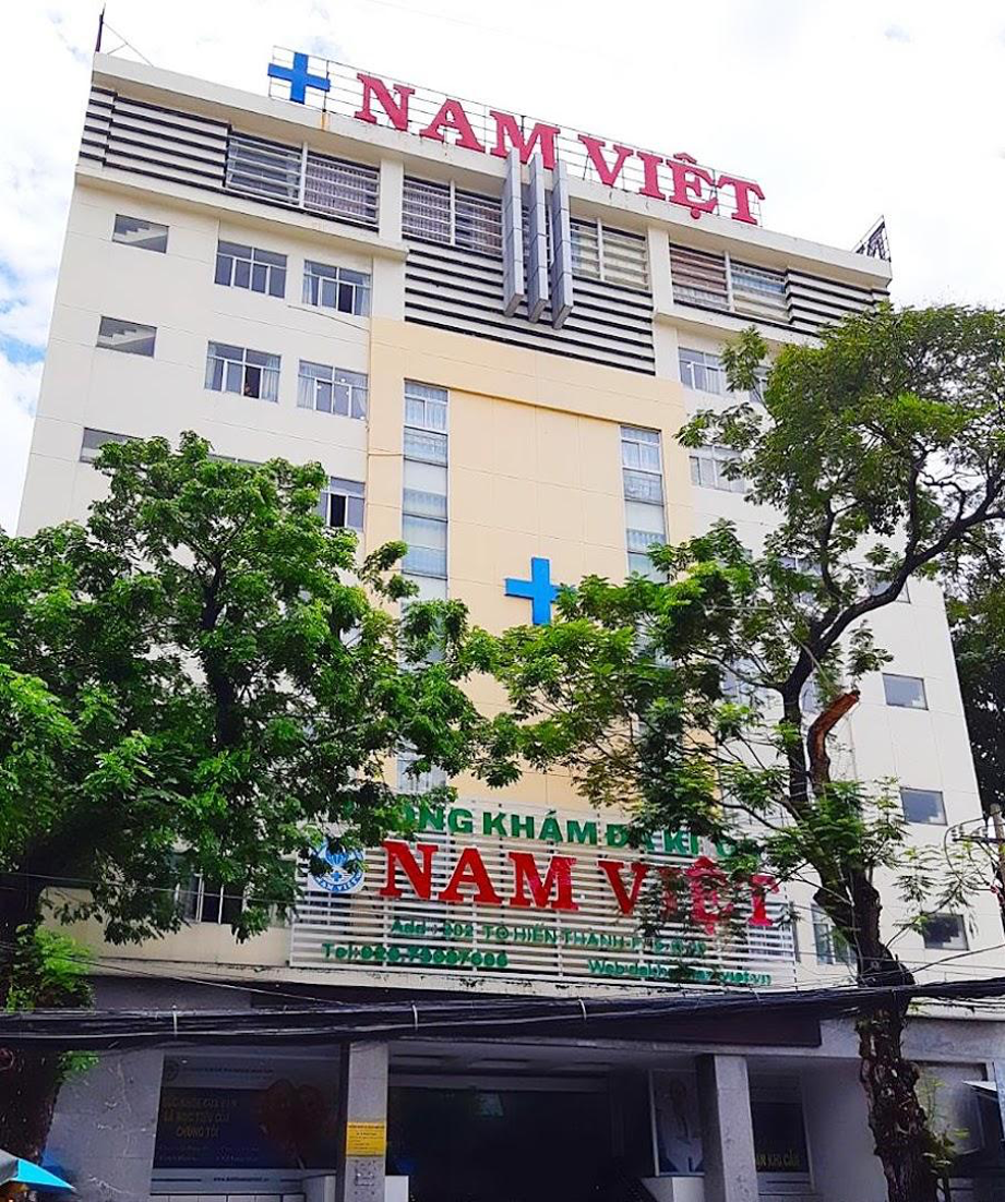 Phòng khám đa khoa Nam Việt. Ảnh: TTSYT
