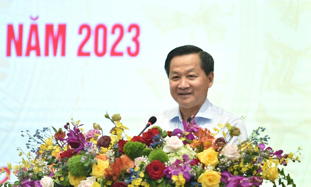Phó Thủ tướng Lê Minh Khái chỉ đạo tại Hội nghị