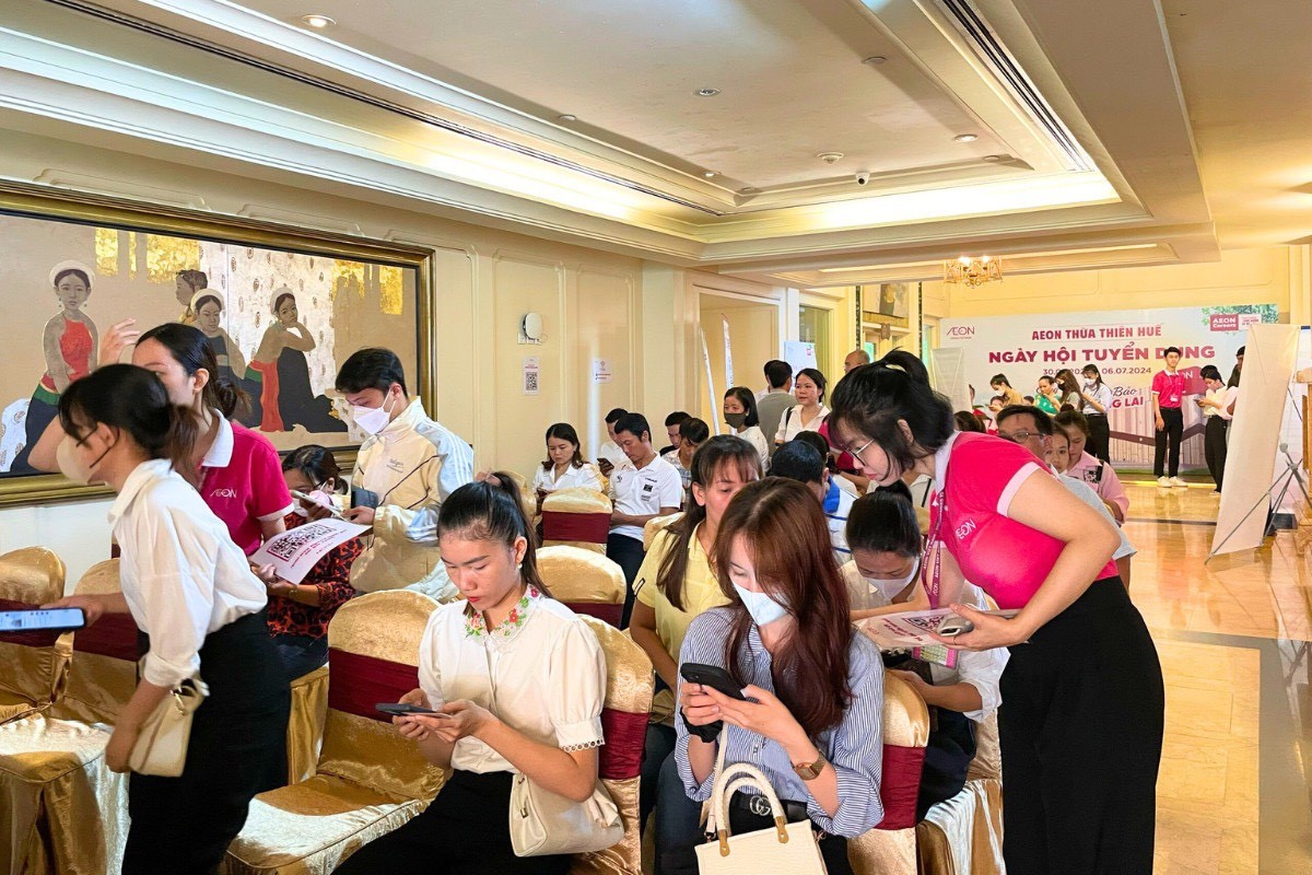 AEON Việt Nam tổ chức hoạt động tuyển dụng thu hút gần 6.000 ứng viên tại TP. Hồ Chí Minh và Huế