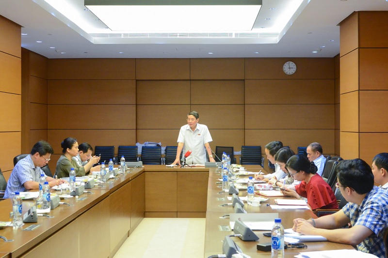 Phó Chủ tịch Quốc hội Nguyễn Đức Hải chủ trì buổi làm việc
