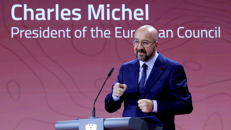 Chủ tịch Hội đồng châu Âu Charles Michel 