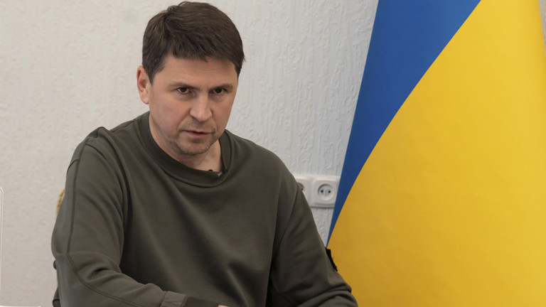 Ông Mykhailo Podolyak - cố vấn của Tổng thống Ukraine Volodomry Zelensky
