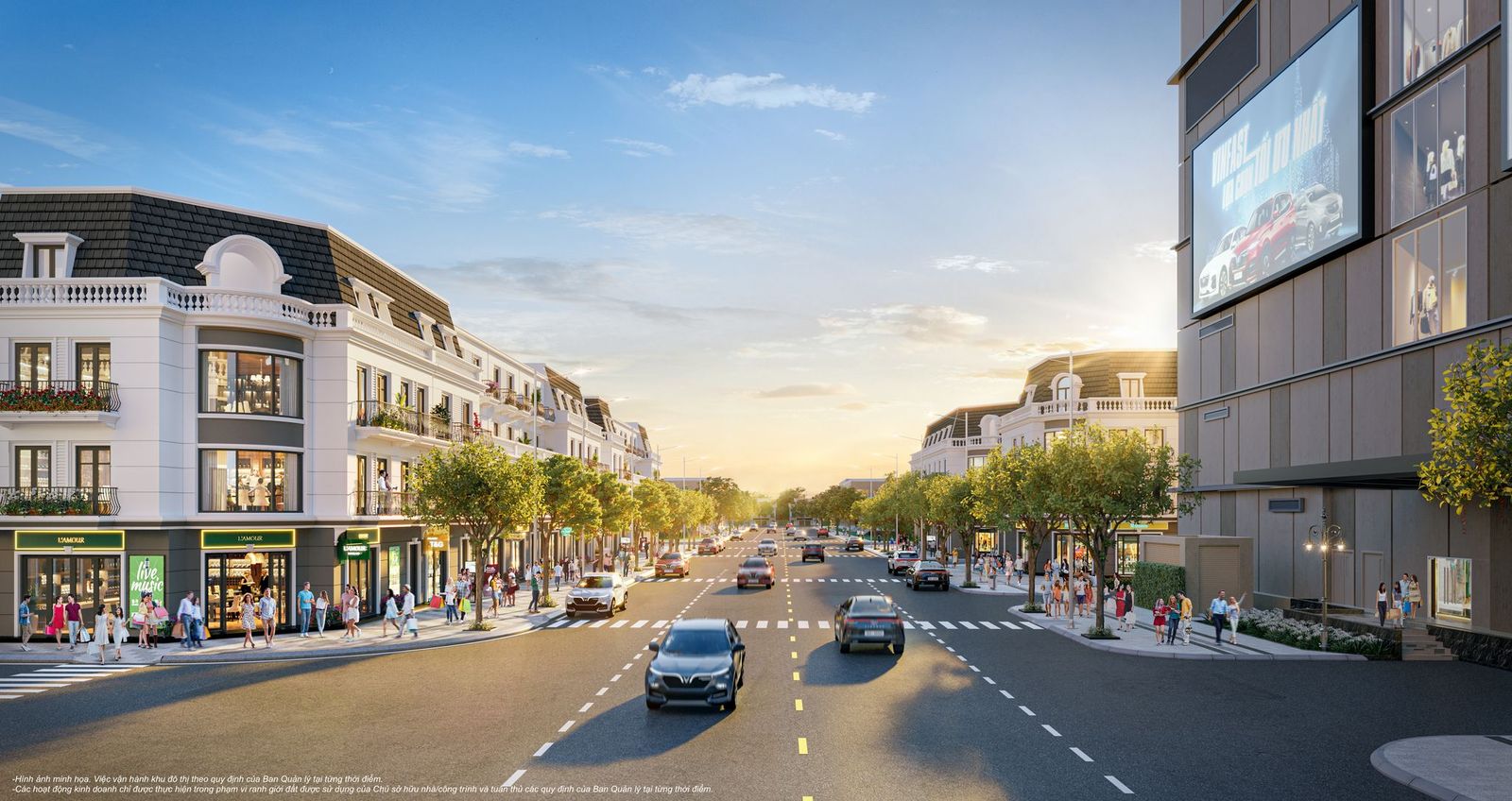 Với tọa độ hồng tâm thành phố Vinh, cùng số lượng nhà phố thương mại giới hạn, Vincom Shophouse Diamond Legacy là niềm ước ao của mọi nhà đầu tư