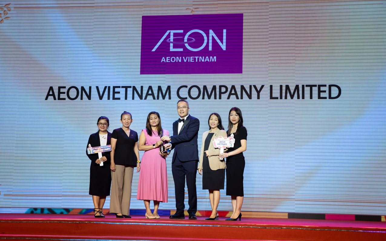 Chiều 03/08, AEON Việt Nam được vinh danh trong những “Nơi làm việc tốt nhất Châu Á” 5 năm liền