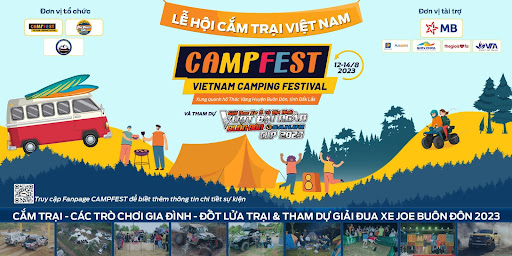 CampFest - Lễ hội Cắm trại Việt Nam lần đầu tiên tổ chức tại Hồ Thác Vàng - Buôn Đôn 