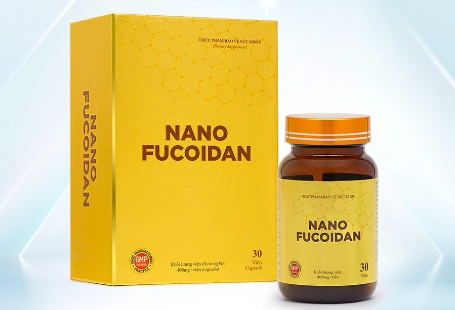 Sản phẩm Nano Fucoidan. Nguồn: Cục An toàn thực phẩm 