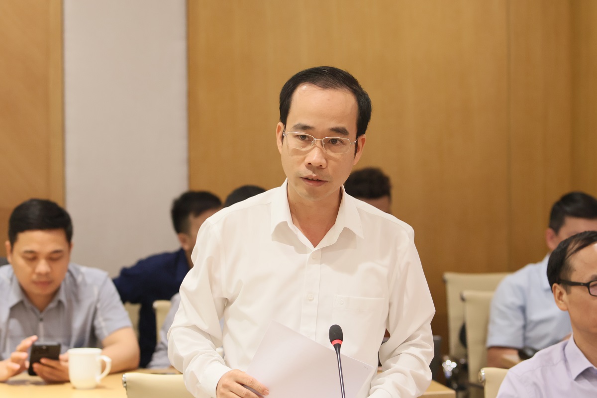 Ông Nguyễn Duy Khiêm - đại diện lãnh đạo Cục An toàn thông tin tại buổi họp báo cung cấp thông tin về hoạt động của Bộ, của ngành TT&TT trong tháng 8/2023