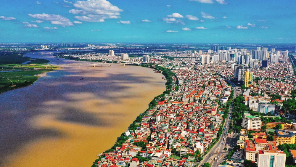 Vùng Đồng bằng sông Hồng là địa bàn chiến lược đặc biệt quan trọng, được coi là cửa ngõ phía Bắc của Việt Nam. Ảnh: Internet