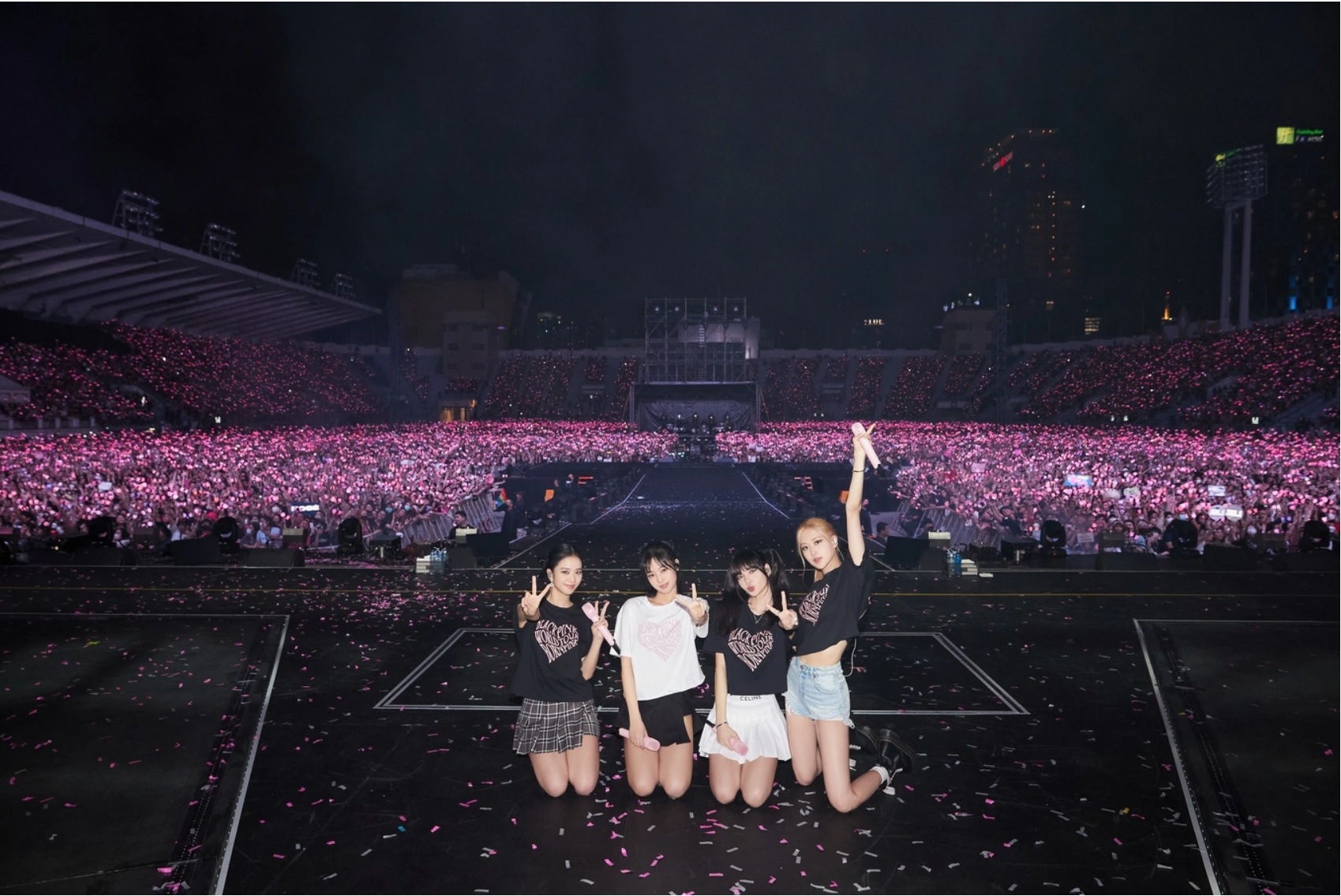 Chuyến lưu diễn Born Pink của nhóm nhạc Blackpink (Ảnh: Blackpink).