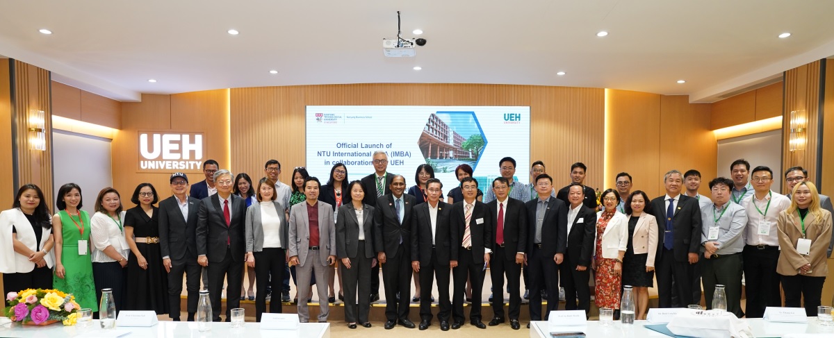 UEH và NTU Singapore triển khai chương trình IMBA tại Việt Nam cung cấp một nền giáo dục kinh doanh toàn diện để phát triển trong nền kinh tế xanh và công nghệ tiên tiến