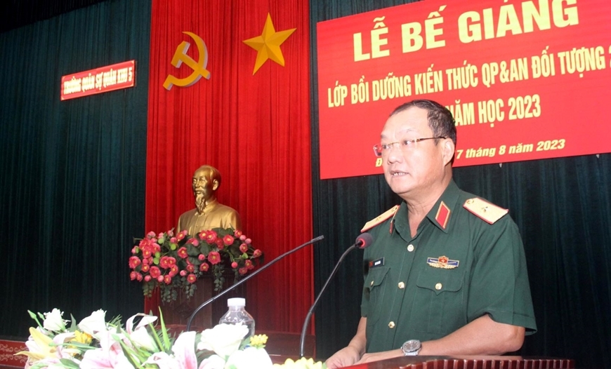 Thiếu tướng Cao Phi Hùng, Phó tư lệnh Quân khu 5. Ảnh: qdnd.vn 