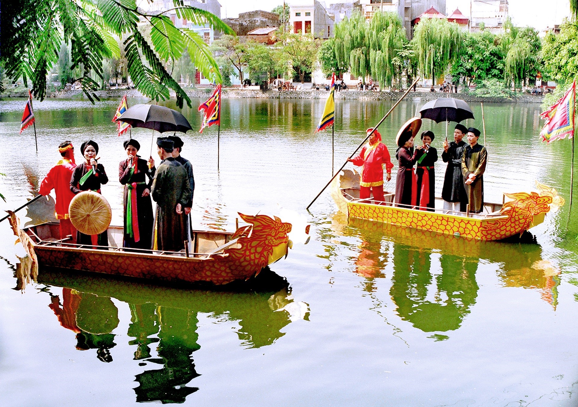 Thành phố Bắc Ninh nổi tiếng với lễ hội truyền thống diễn ra quanh năm (Nguồn: Tổng Cục Du Lịch)