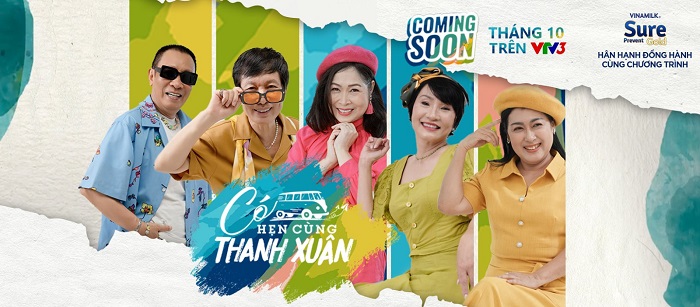 Phát sóng định kỳ lúc 21h15 chủ nhật hằng tuần trên sóng VTV3 từ 22/10, “Có Hẹn Cùng Thanh Xuân” hứa hẹn là chương trình truyền hình thực tế “ăn khách” với sự tham gia của dàn diễn viên, nhà báo gạo cội