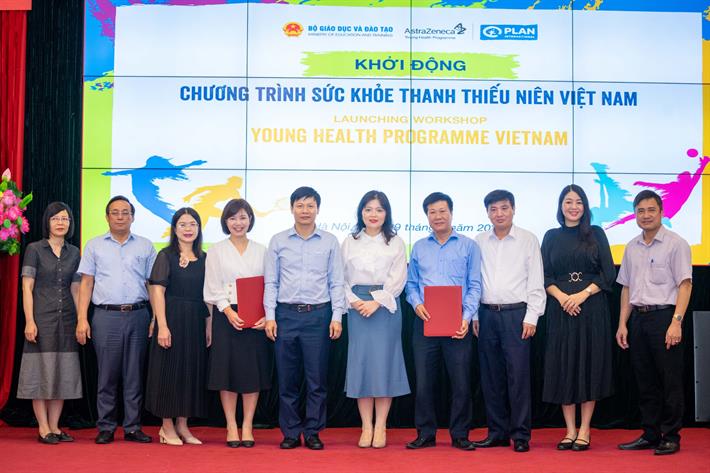 Vụ Giáo dục thể chất, Bộ GDĐT và tổ chức Plan International Việt Nam Ký thỏa thuận viện trợ dự án