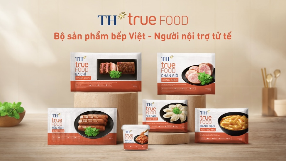 TH true FOOD mang tới dinh dưỡng và sự tiện lợi cho các gia đình hiện đại.