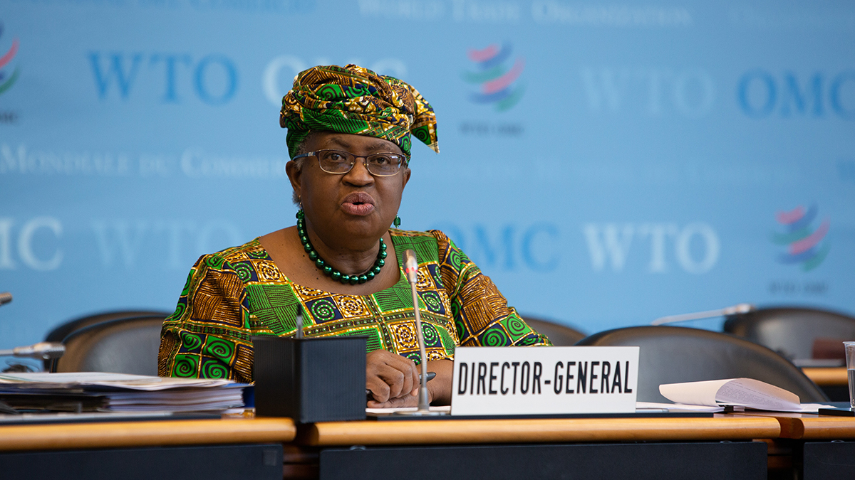 Tổng giám đốc WTO Ngozi Okonjo-Iweala 