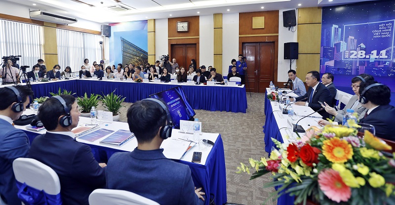 Toàn cảnh chương trình “Kết nối đầu tư công nghệ Việt Nam - Hàn Quốc”