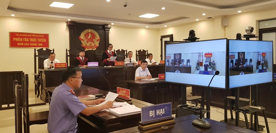 VNPT Hà Giang triển khai Hội nghị truyền hình phục vụ phiên tòa trực tuyến đầu tiên tại tỉnh