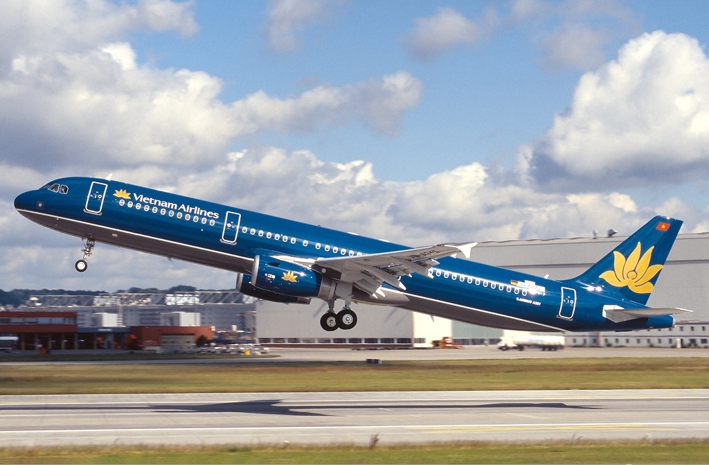 Máy bay A321 của Vietnam airline