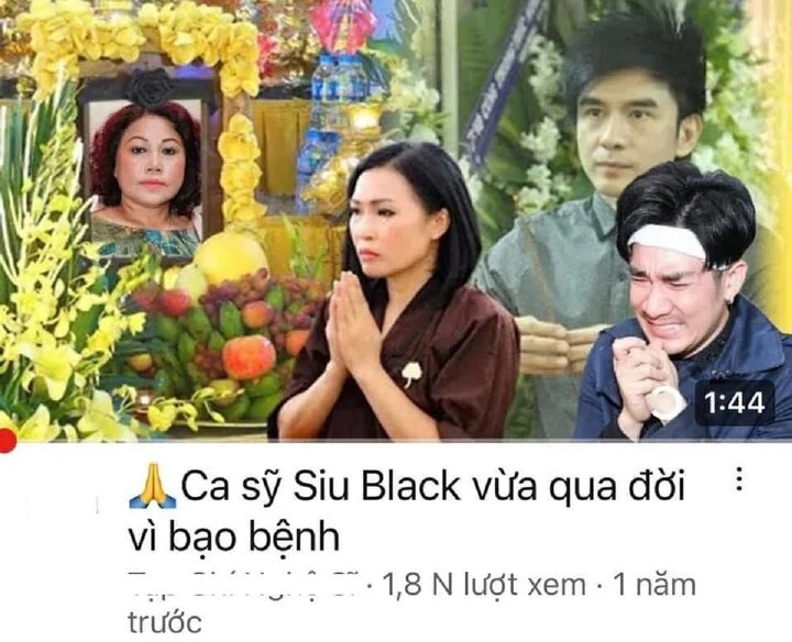 Siu Black vướng tin đồn qua đời.