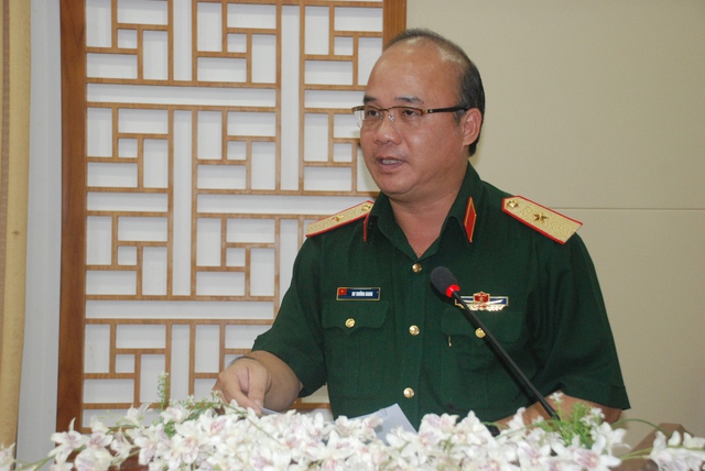 Thiếu tướng Du Trường Giang. Ảnh: VGP