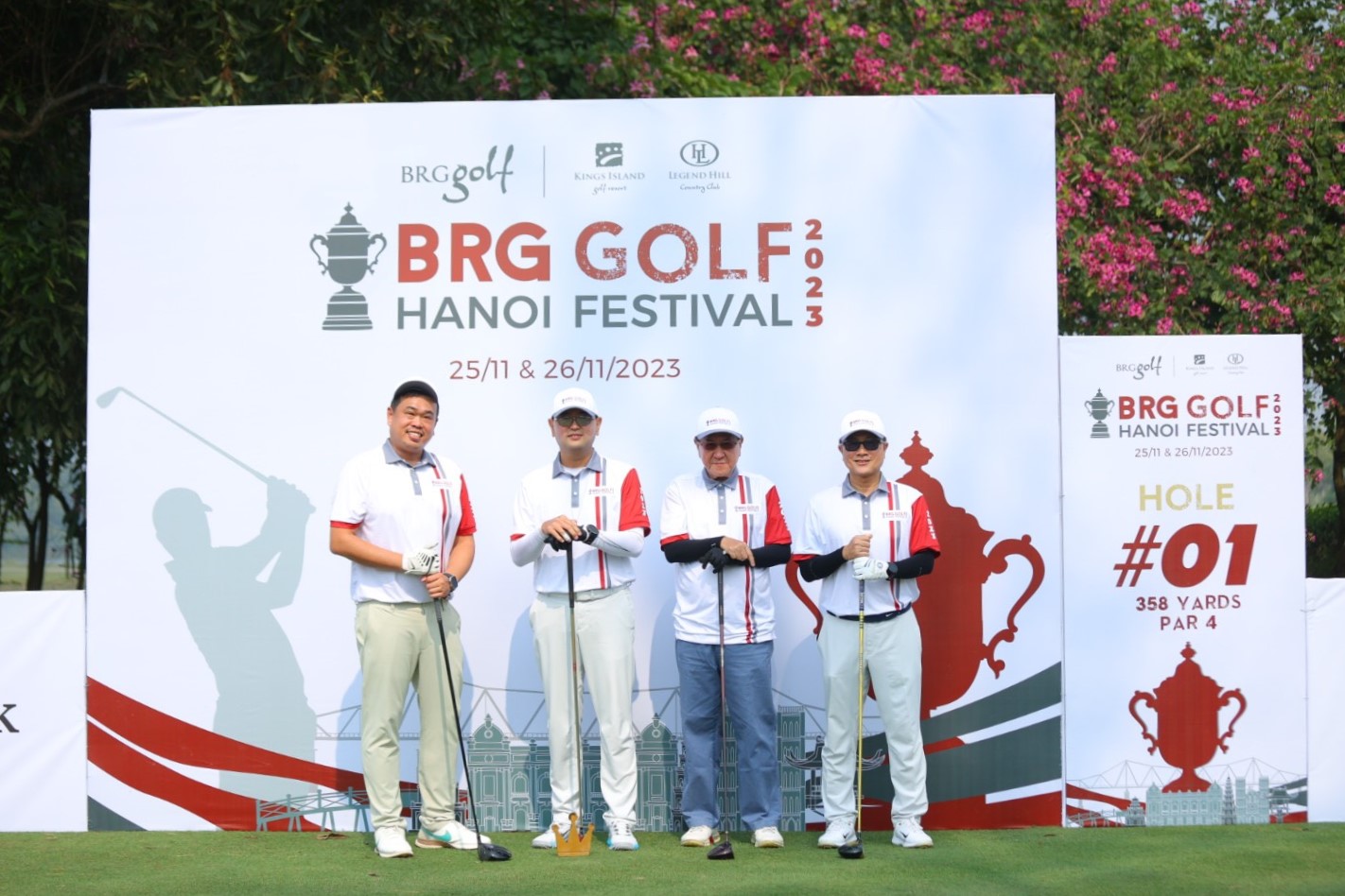 
Gôn thủ hào hứng tham gia sự kiện 2023 BRG Golf Hanoi Festival
 
