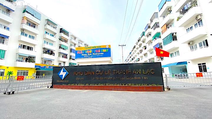 Dự án nhà ở xã hội Lê Thành tại quận Bình Tân, TP.HCM.
