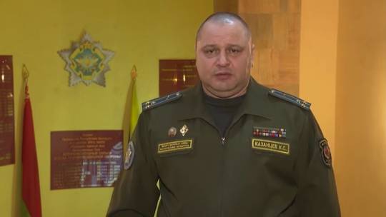 Ông Kirill Kazantsev - Chỉ huy lực lượng phòng không Belarus